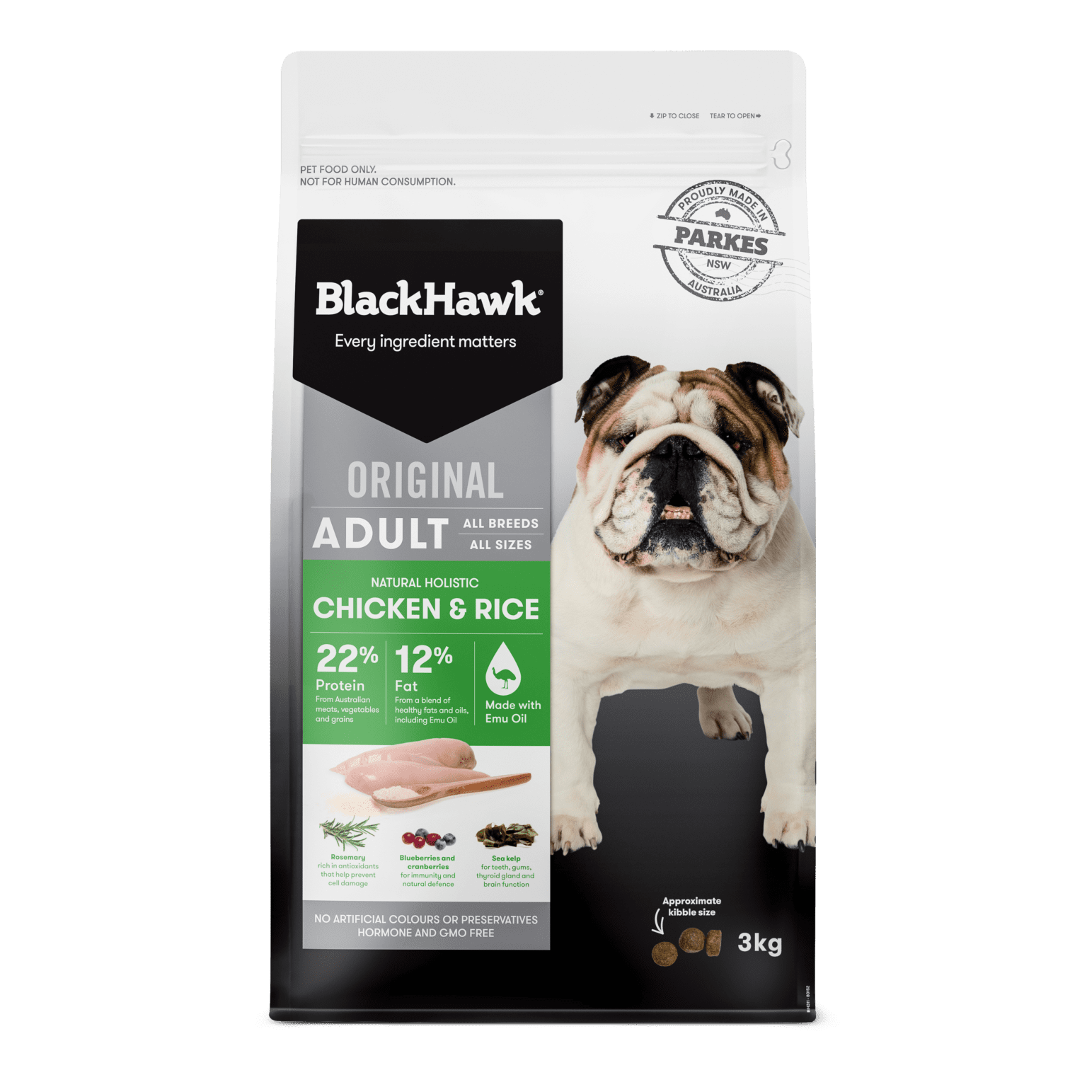 Black Hawk Adult Chicken & Rice