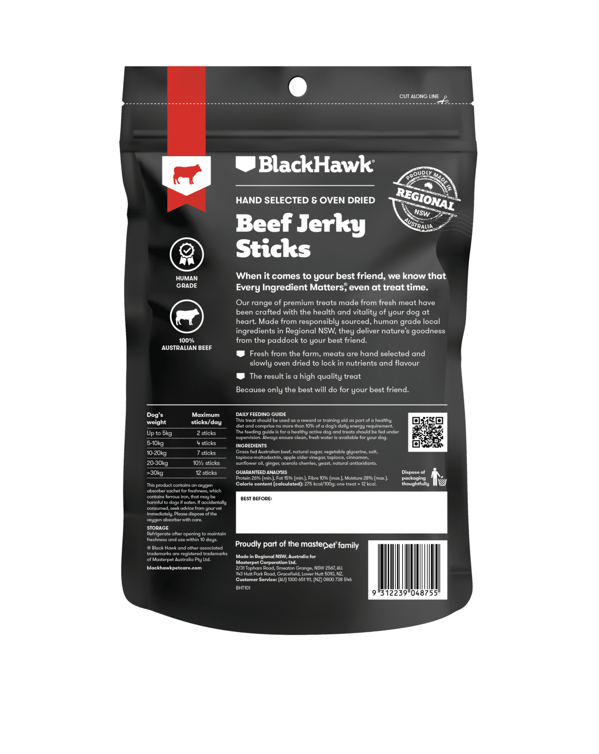Blackhawk Dog Beef Stick 100g - Image 2