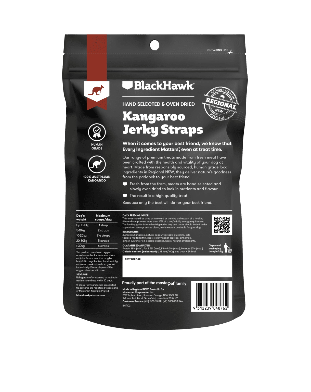 Blackhawk Dog Kangaroo Straps 100g - Image 2