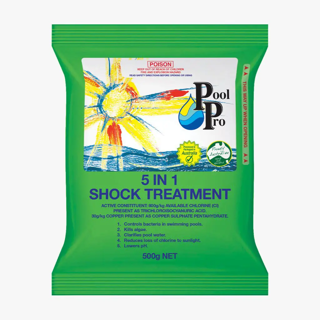 Pool Pro 5 in 1 Shock Treatment 500g