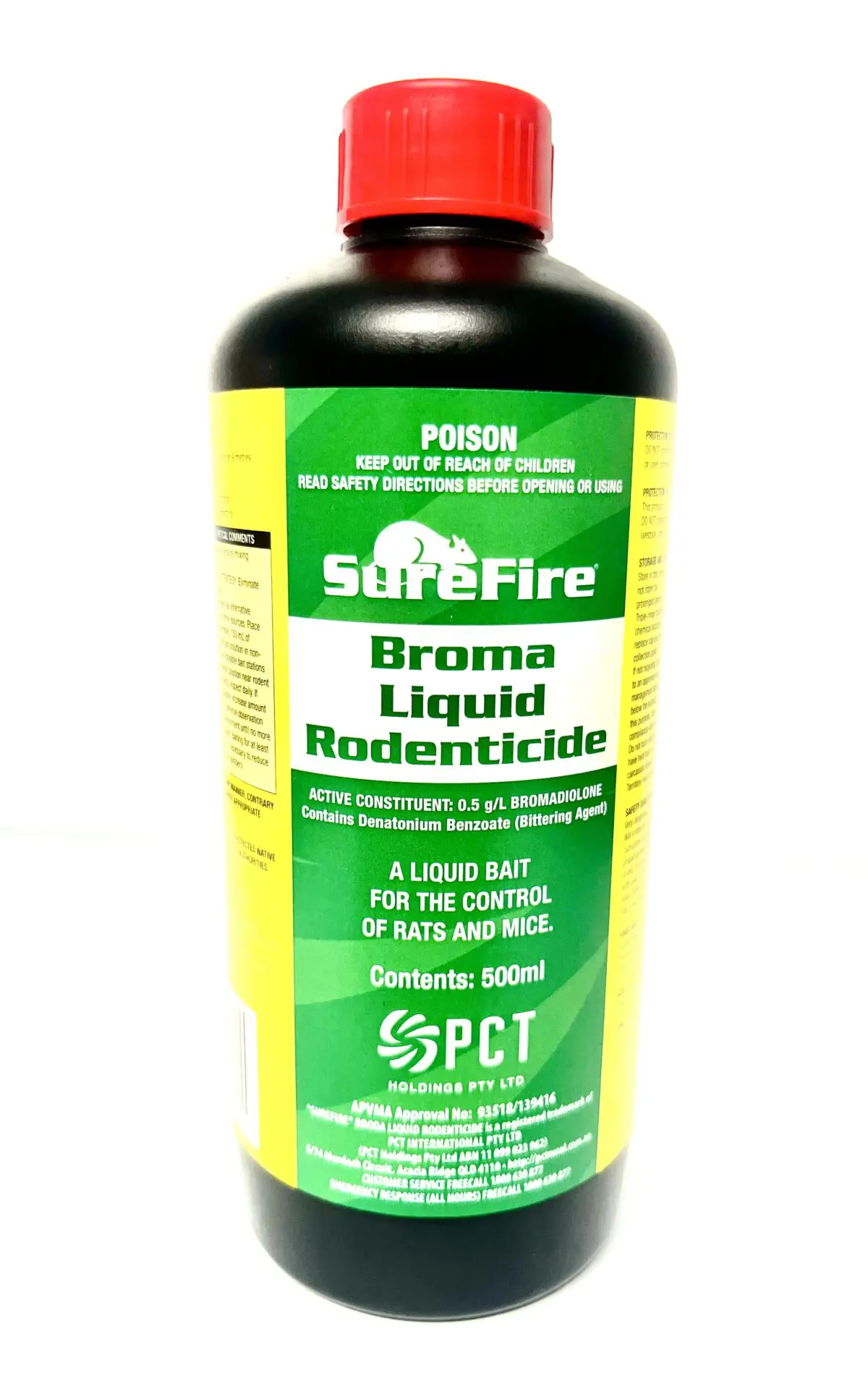 Surefire Broma Liquid Rodenticide 500ml