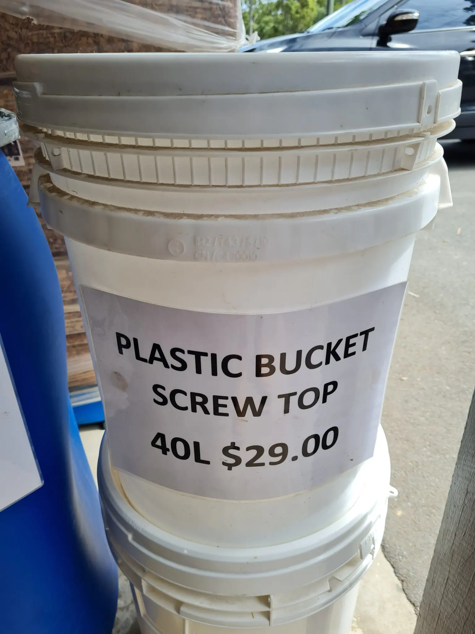 Plastic Bucket Screw Top 40L
