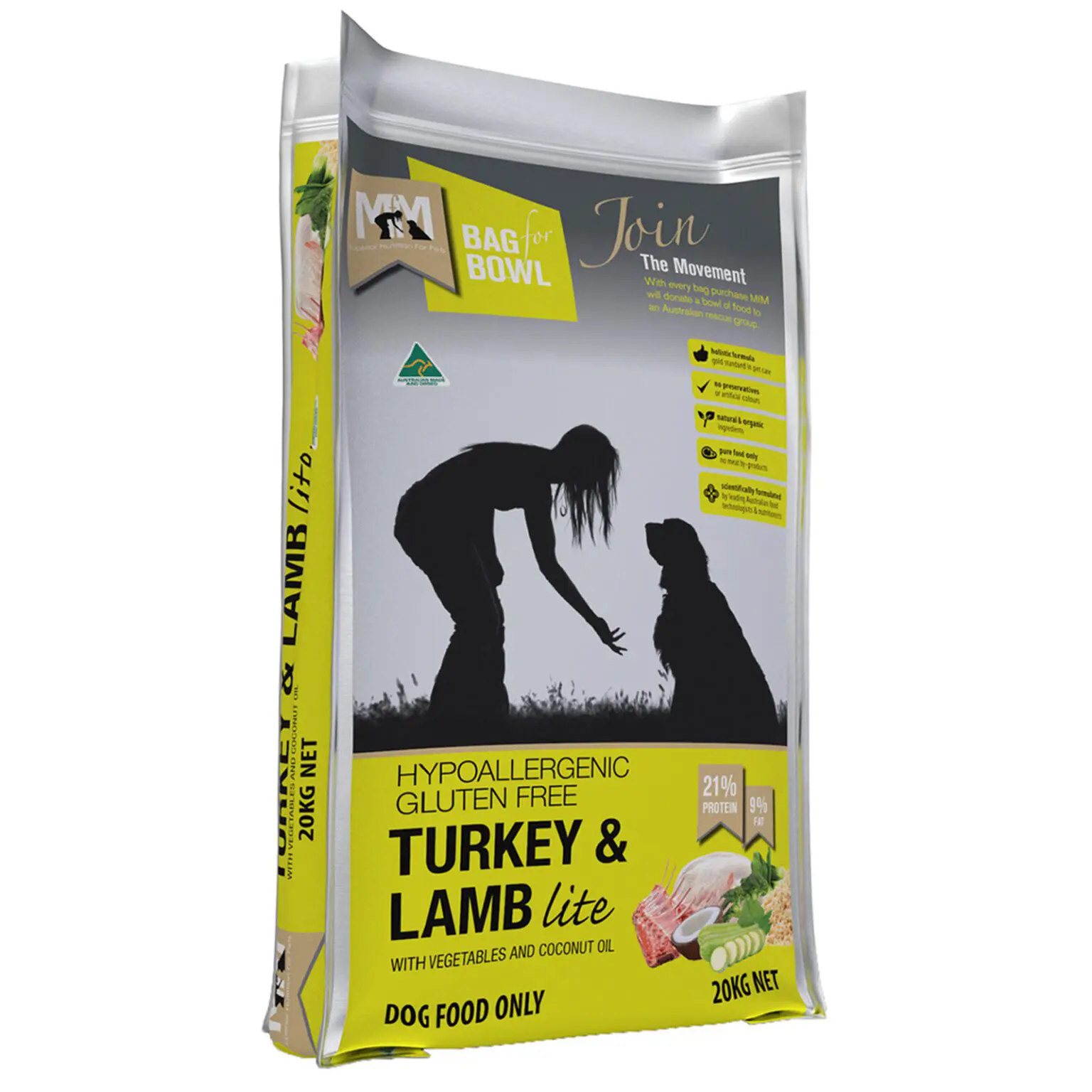 Meals For Mutts Lite Adult Turkey And Lamb Dry Dog Food