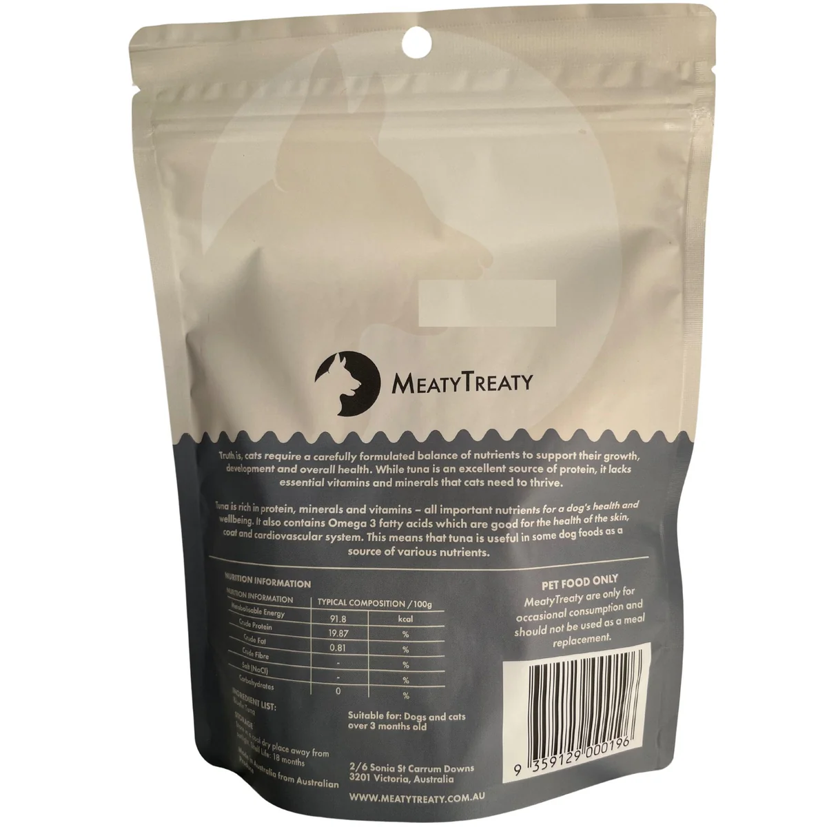 Meaty Treaty Freeze Dried Bluefin Tuna 80g - Image 2