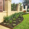 Straight Curve Flexline Garden Edging Weathered Steel - Image 4