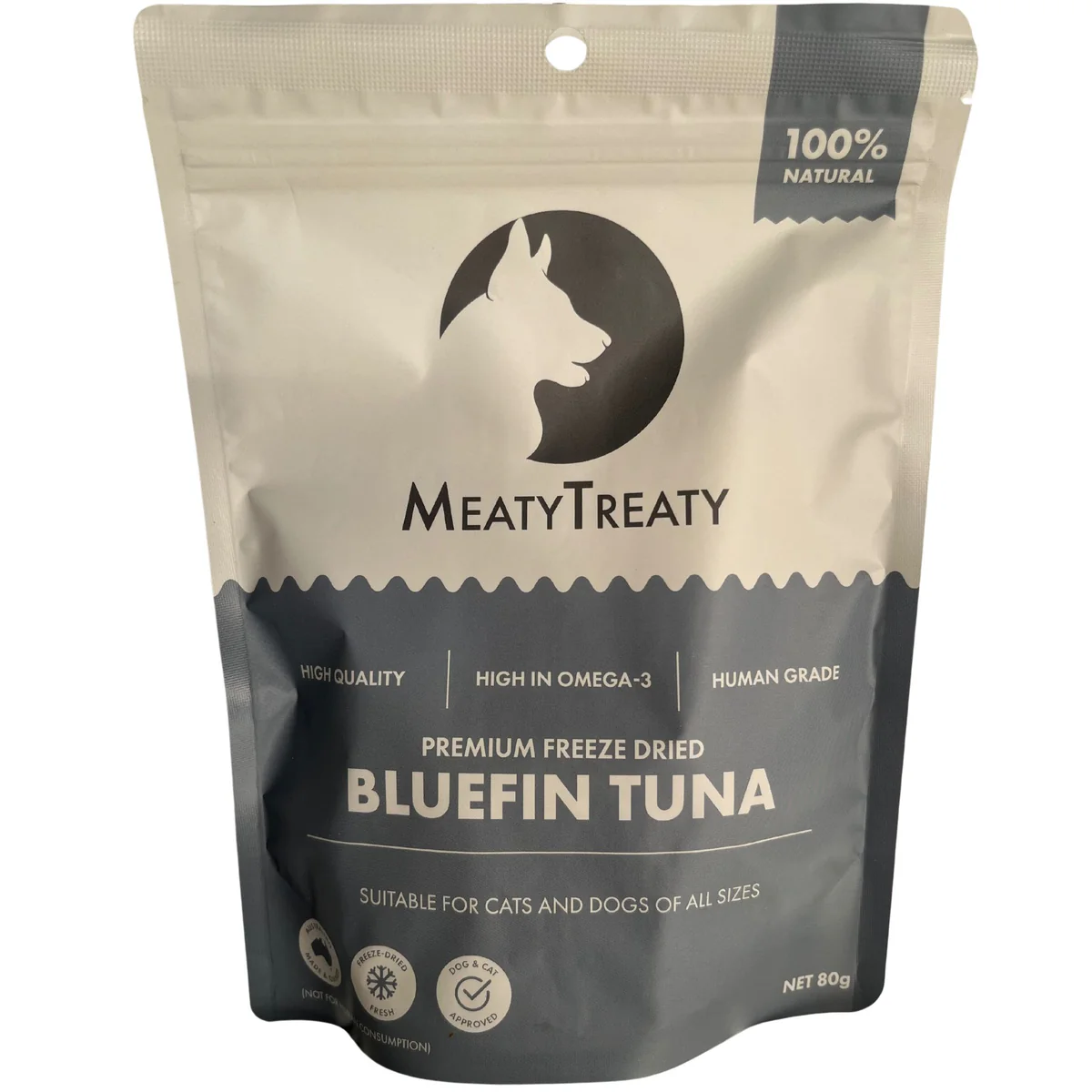 Meaty Treaty Freeze Dried Bluefin Tuna 80g