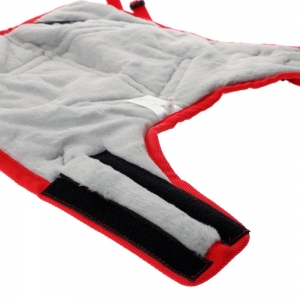 Zeez Supreme Dog Coat Navy Stone/Red - Image 6
