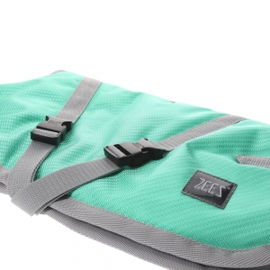 Zeez Supreme Dog Coat Mint Green/ Grey - Image 7