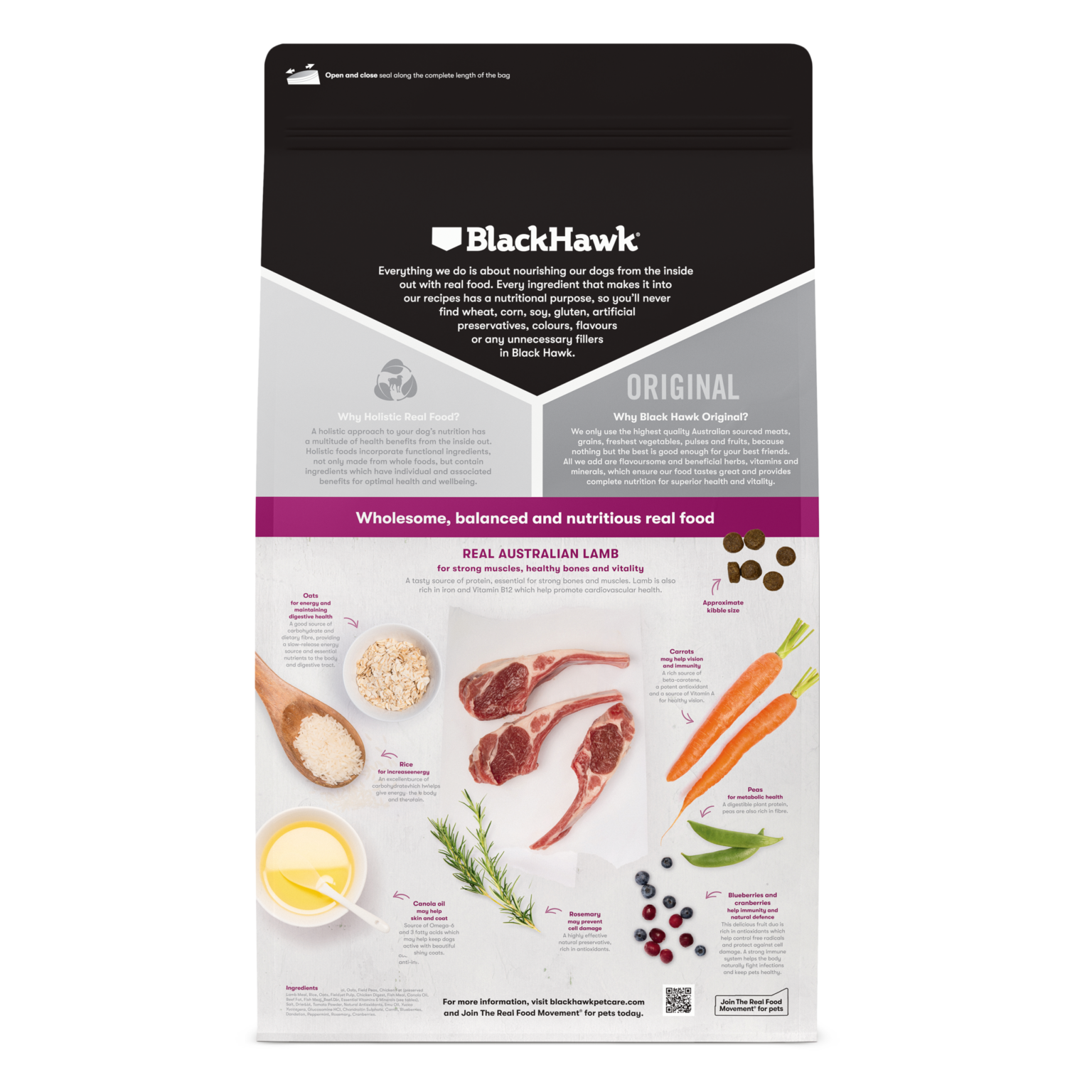 Black Hawk Adult Lamb & Rice - Image 2
