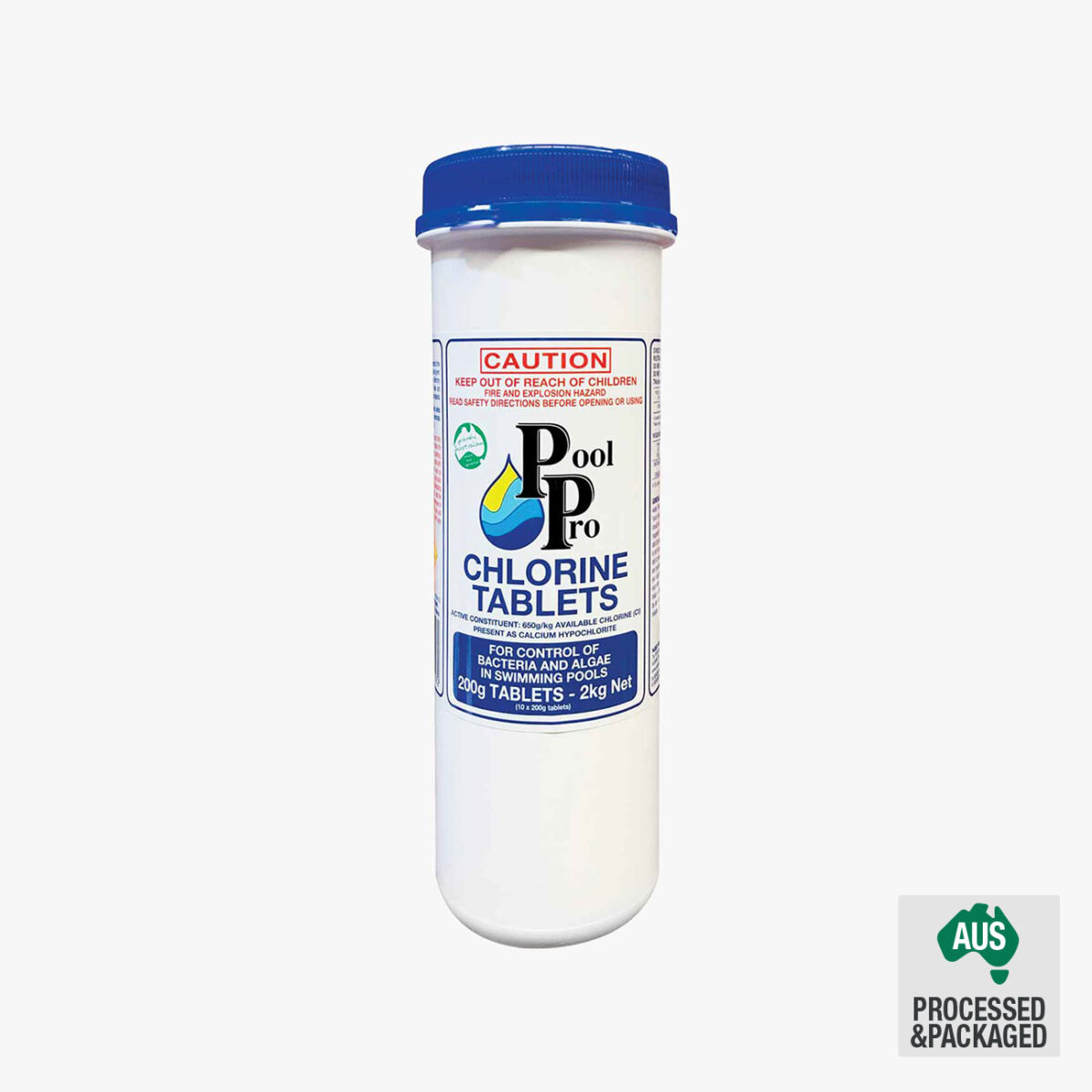 Pool Pro Granular Chlorine 200g Tablets 2kg