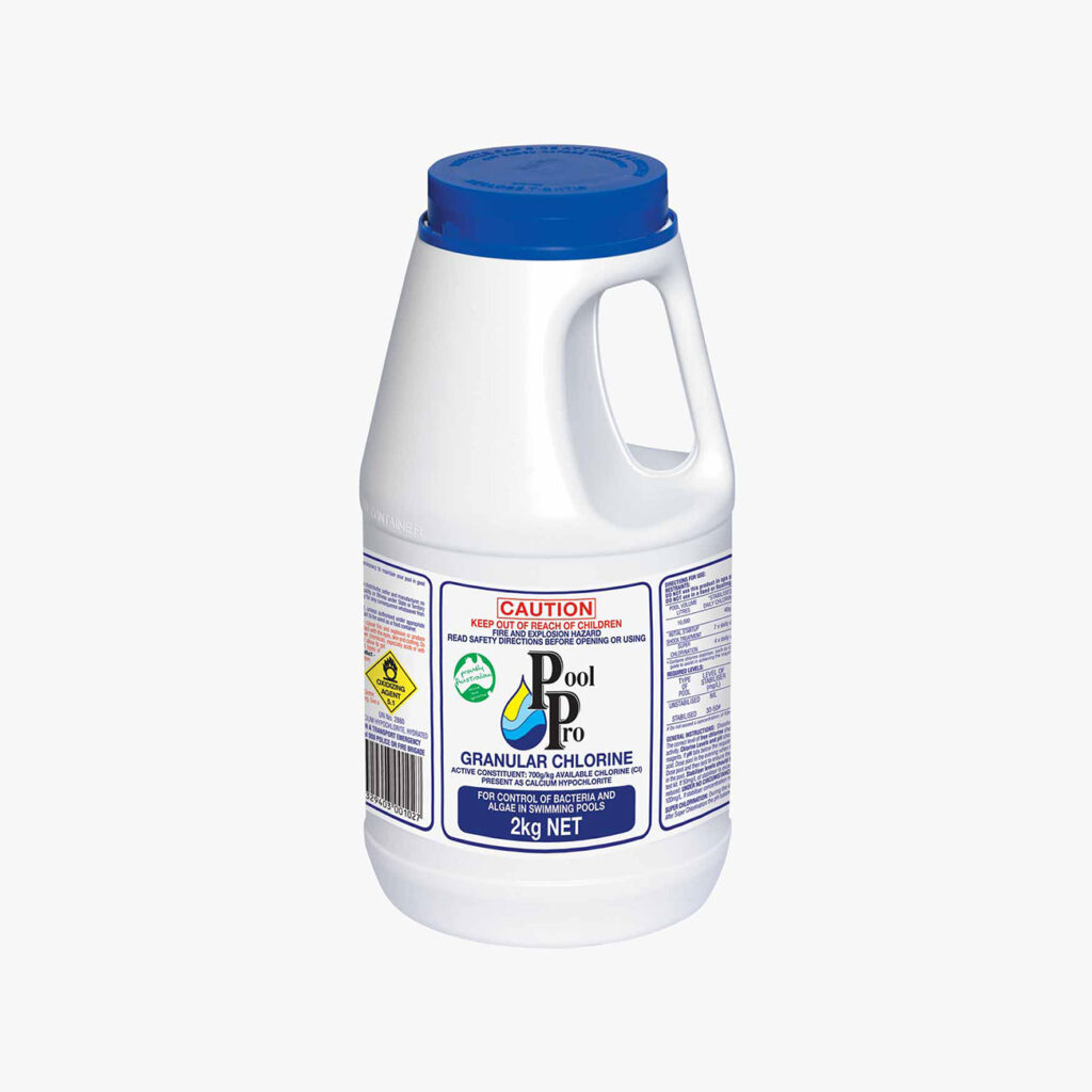 Pool Pro Granular Chlorine 2kg