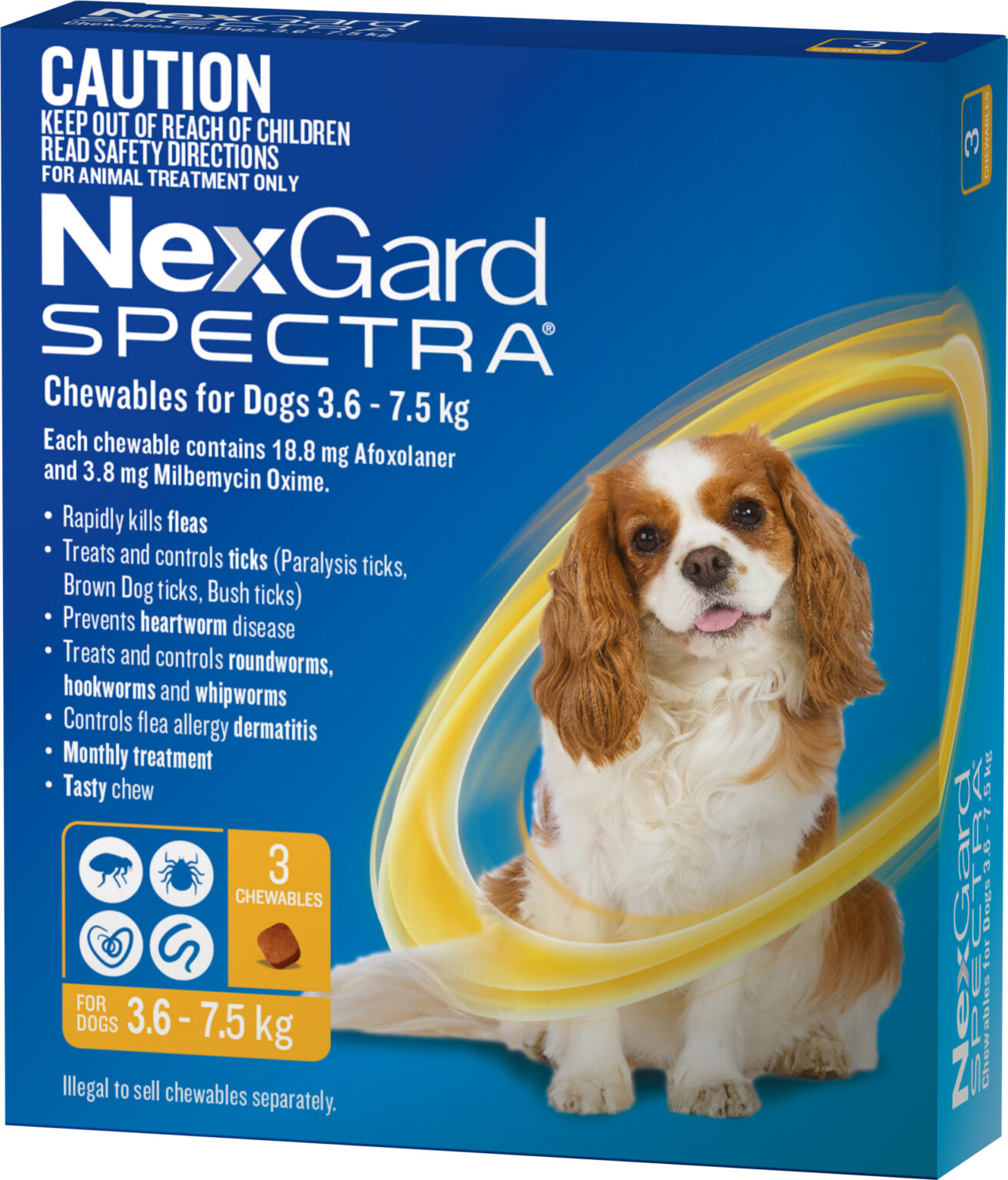 NexGard Spectra Small 3 Pack