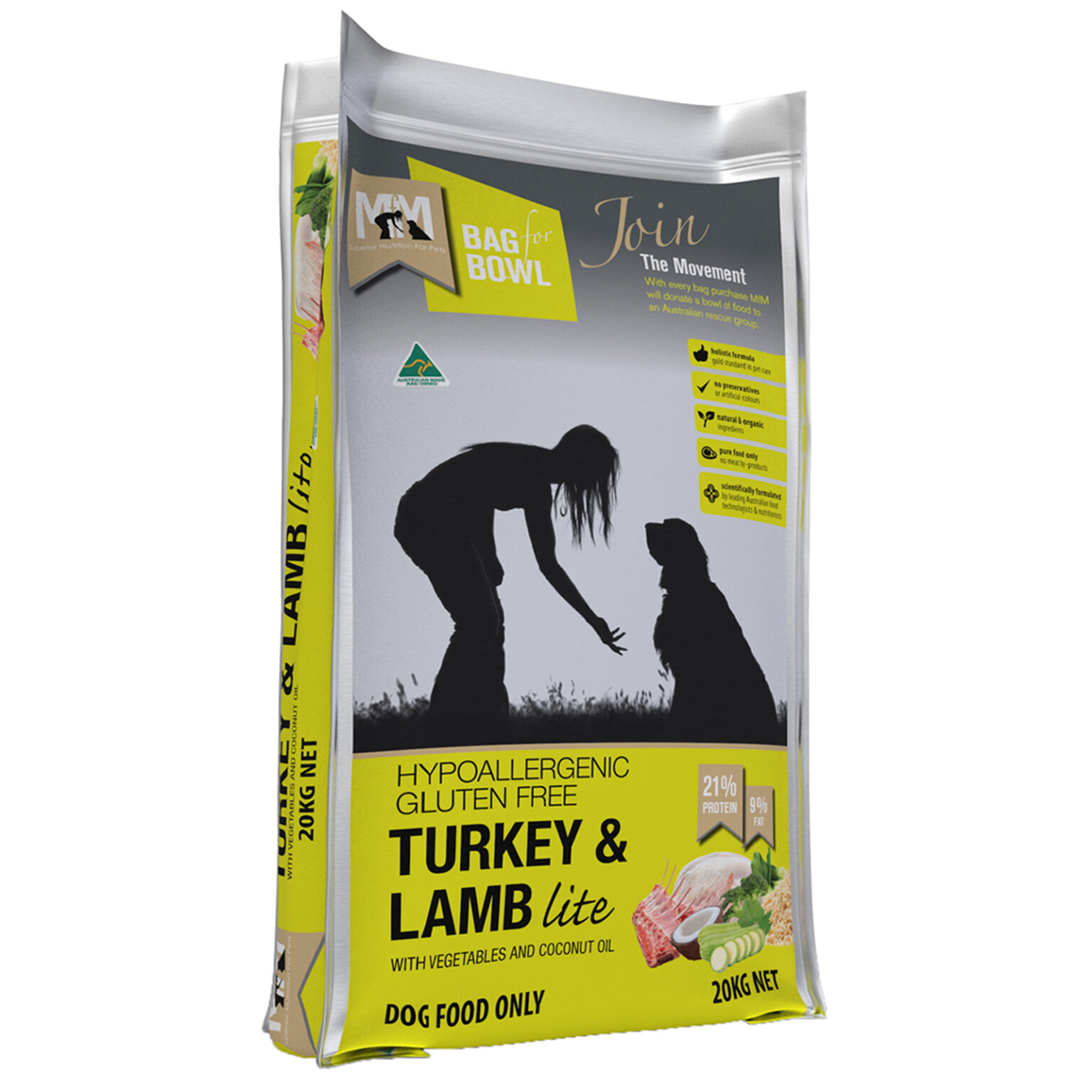 Meals For Mutts Lite Adult Turkey And Lamb Dry Dog Food