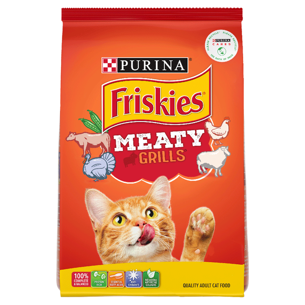 Friskies Meaty Grills Cat Dry Food